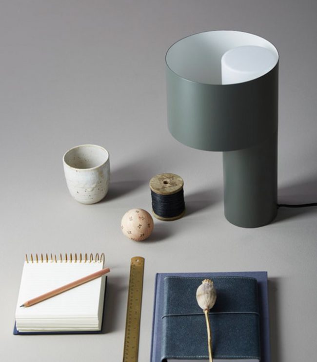 Tangent Table Lamp - Forest Green - Görsel 4